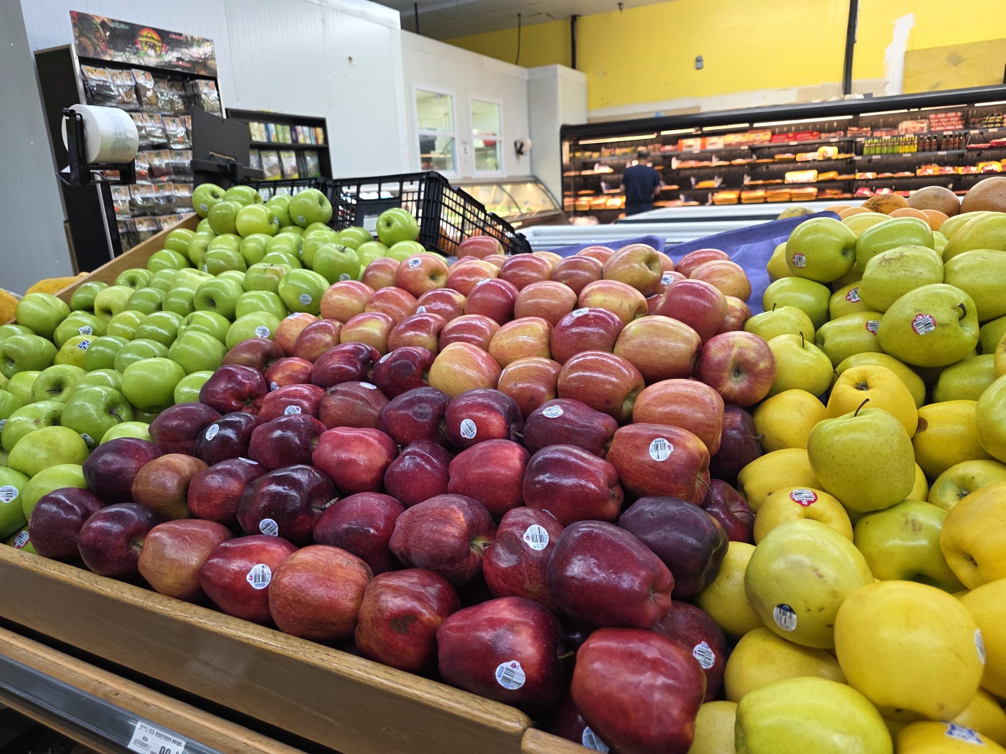 Fresh fruits and vegetables at our produce counter